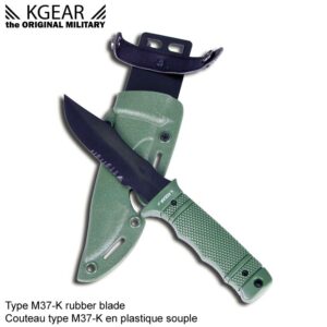 Couteau type M37-K en plastique souple